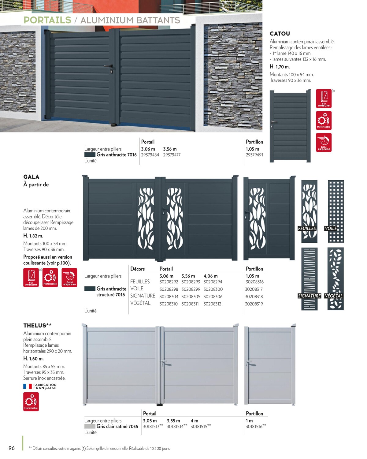 Catalogue AMENAGEMENTS EXTERIEURS, page 00096