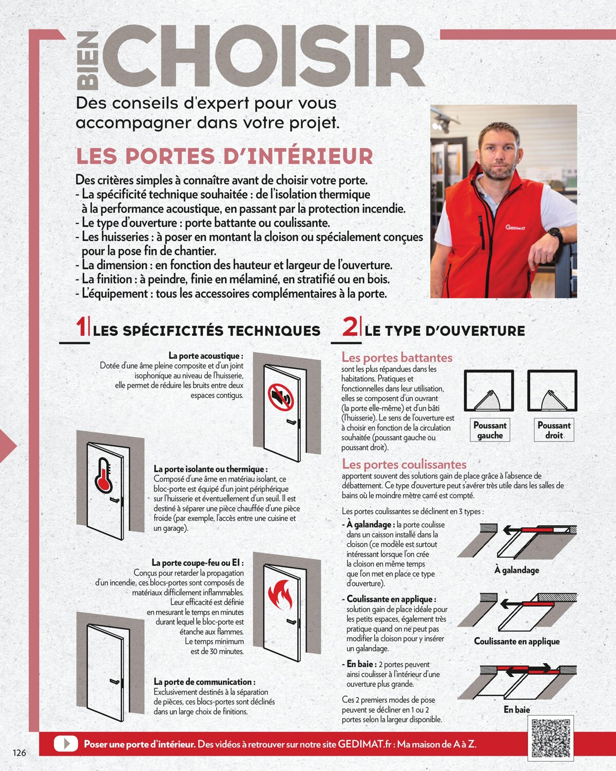 Catalogue MENUISERIES INTERIEURES & EXTERIEURES, page 00126