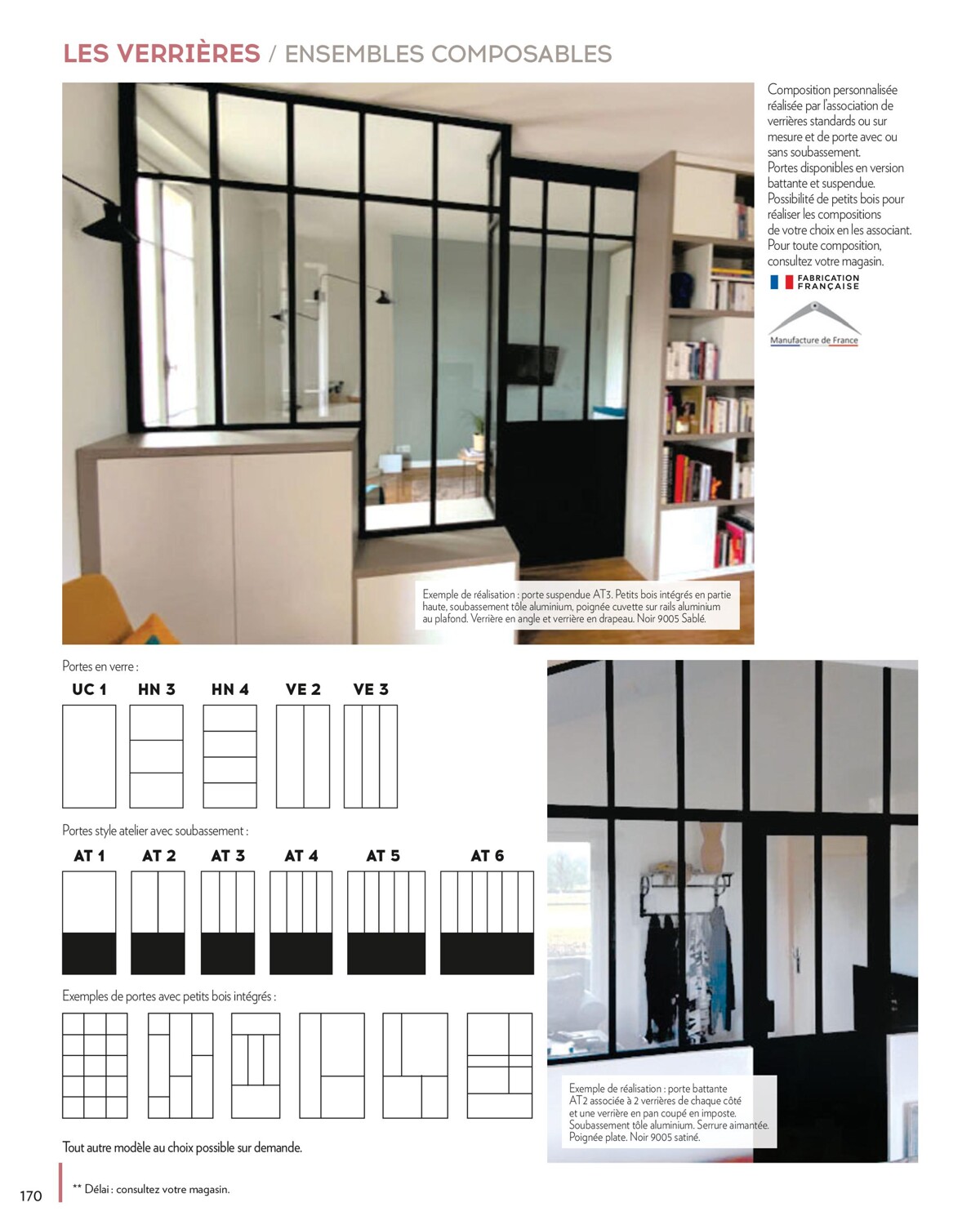 Catalogue MENUISERIES INTERIEURES & EXTERIEURES, page 00170
