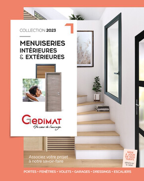 Catalogue Gedimat | MENUISERIES INTERIEURES & EXTERIEURES | 16/05/2023 - 31/12/2023