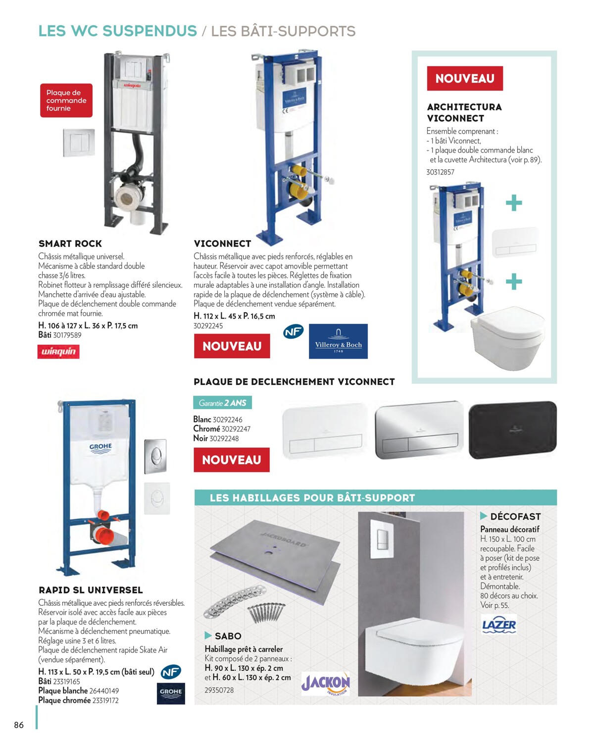 Catalogue SALLE DE BAINS & CUISINE, page 00086