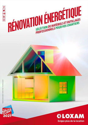 Catalogue Loxam | Loxam Catalogue rénovation énergétique  | 16/05/2023 - 30/09/2023