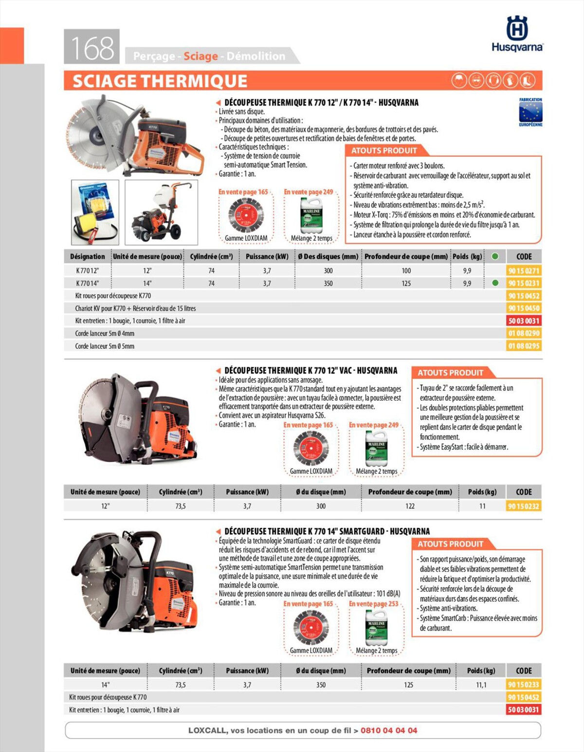 Catalogue Loxam Catalogue de vente, page 00170