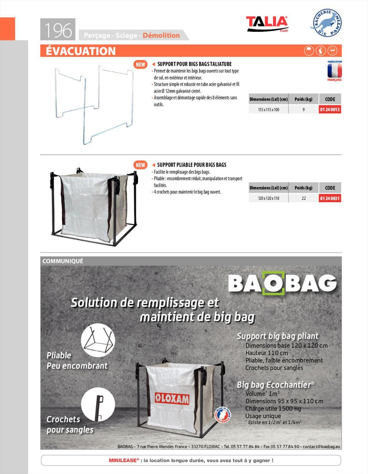 Catalogue Loxam Catalogue de vente, page 00198