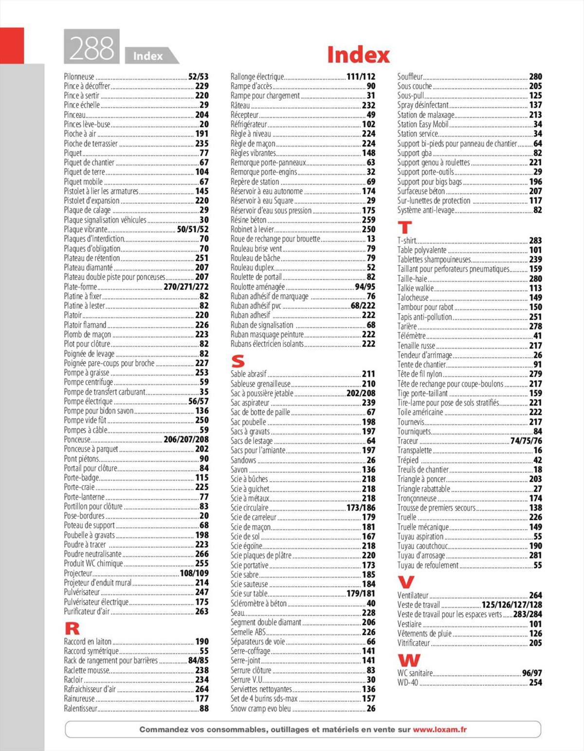 Catalogue Loxam Catalogue de vente, page 00290