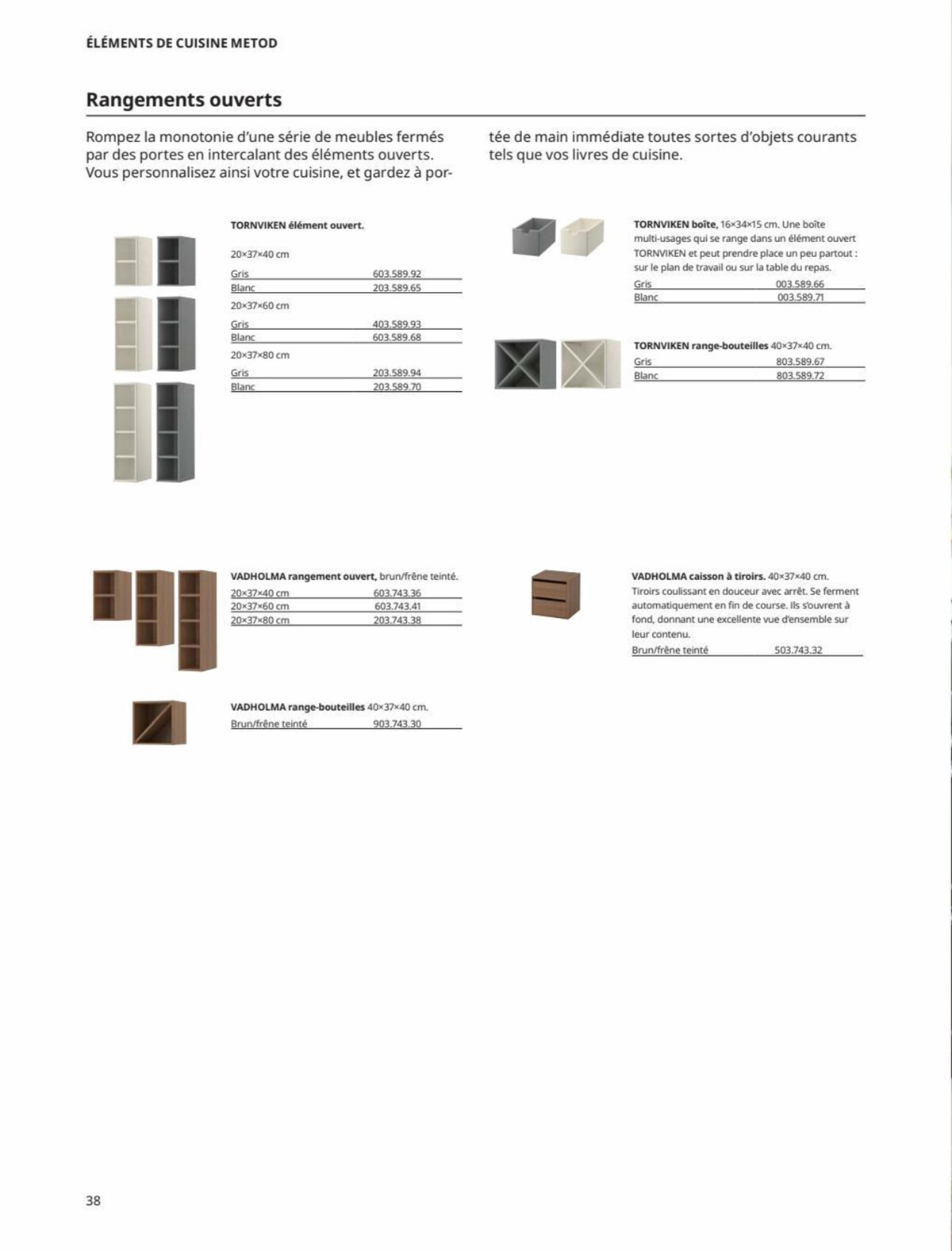 Catalogue IKEA 2023 - CUISINE , page 00038