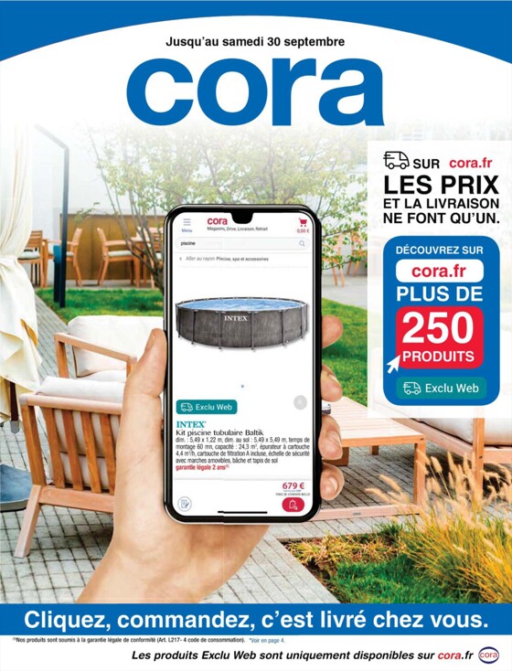 Catalogue Cora à Strasbourg | Les Prix et la Livraison ne font Qu'un | 17/05/2023 - 30/09/2023