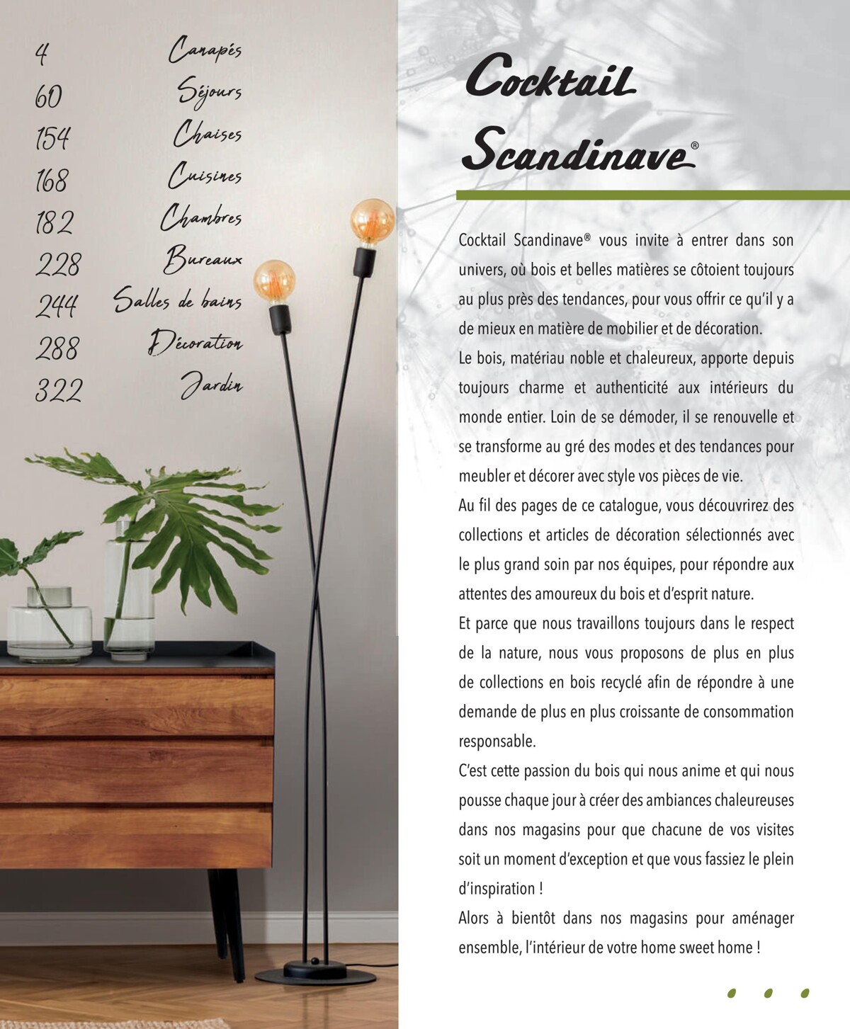 Catalogue Cocktail Scandinave - Mobilier & Decoration, page 00003