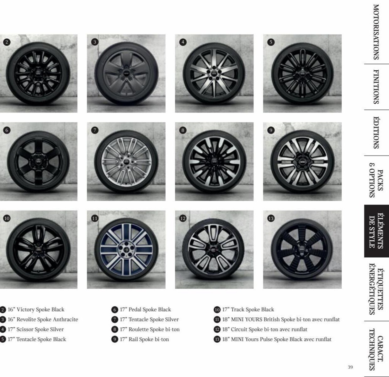 Catalogue MINI HATCH 3 PORTES, page 00039