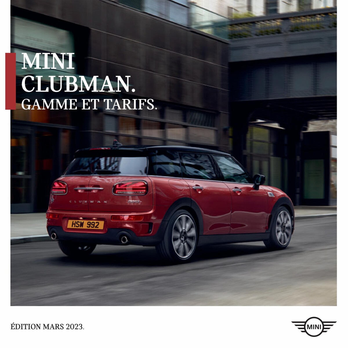 Catalogue MINI CLUBMAN, page 00001