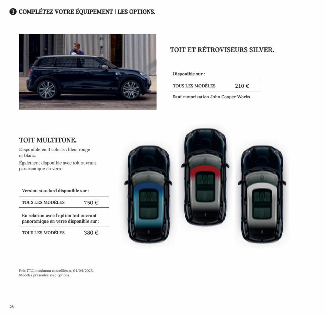 Catalogue MINI CLUBMAN, page 00028