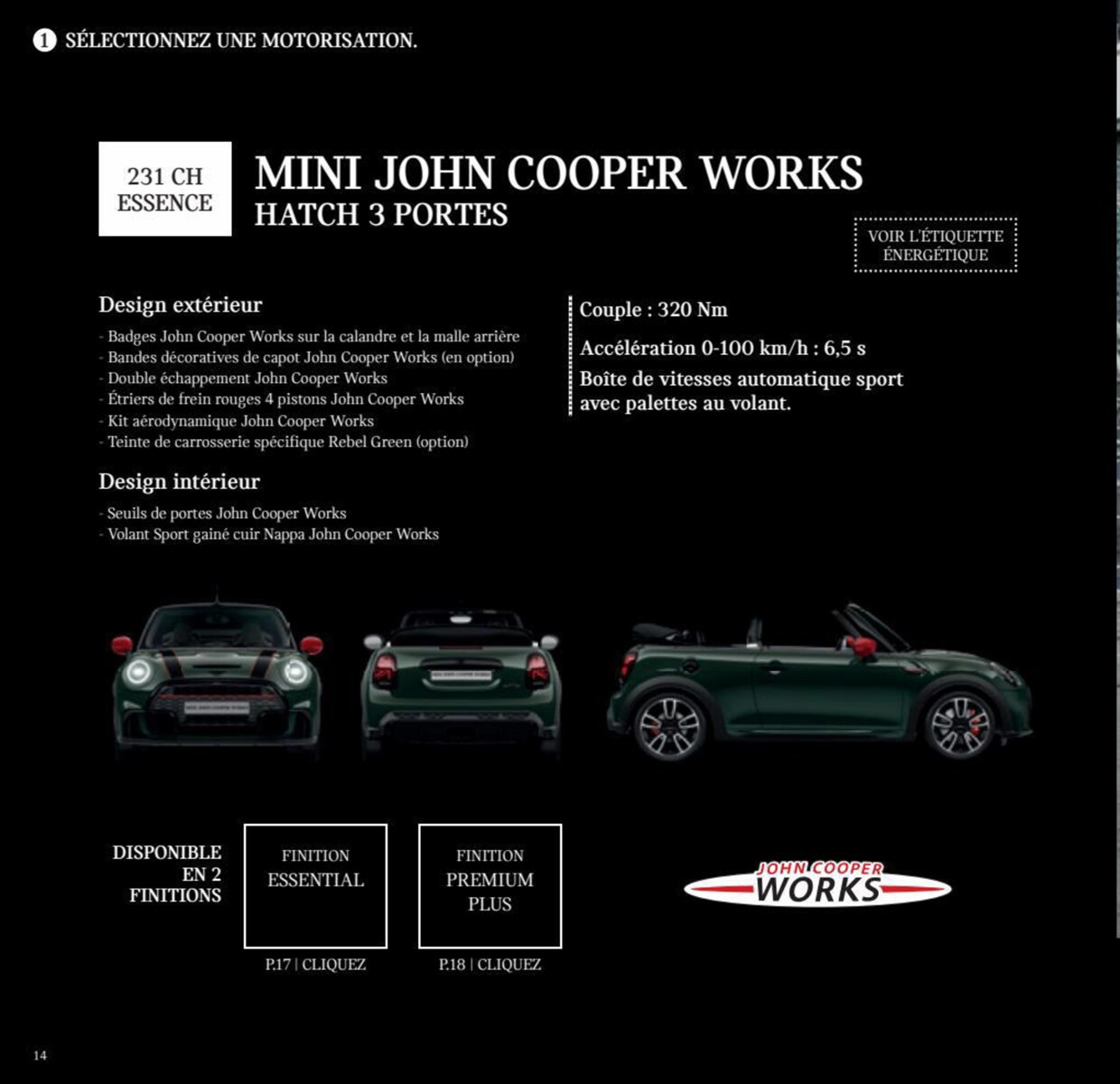 Catalogue MINI CABRIO, page 00014