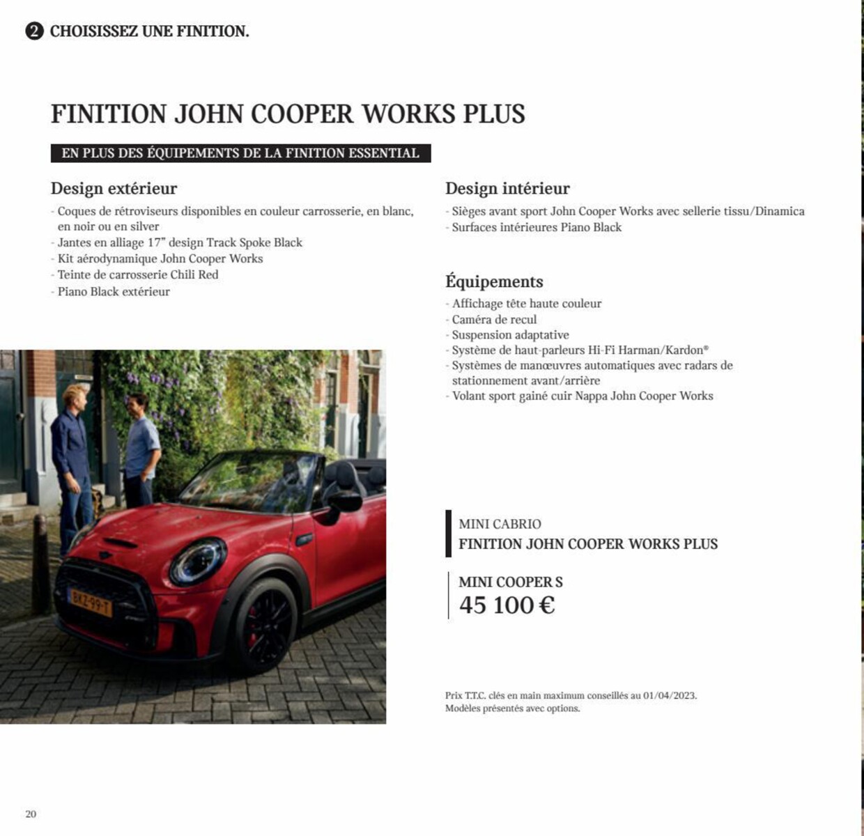 Catalogue MINI CABRIO, page 00020