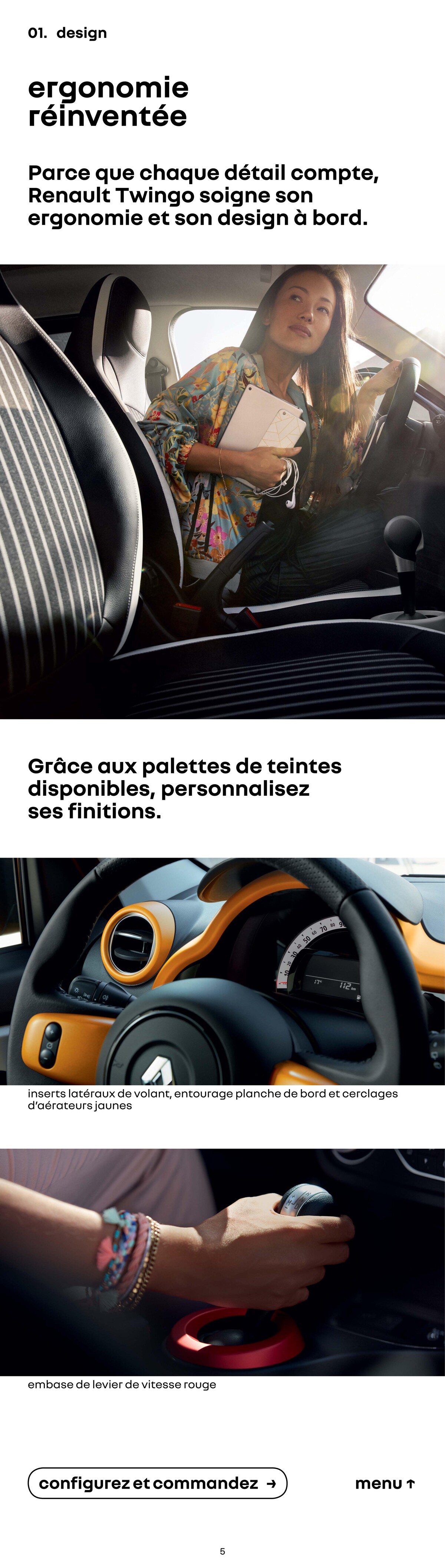 Catalogue Renault Twingo E-Tech 100% Électrique, page 00005