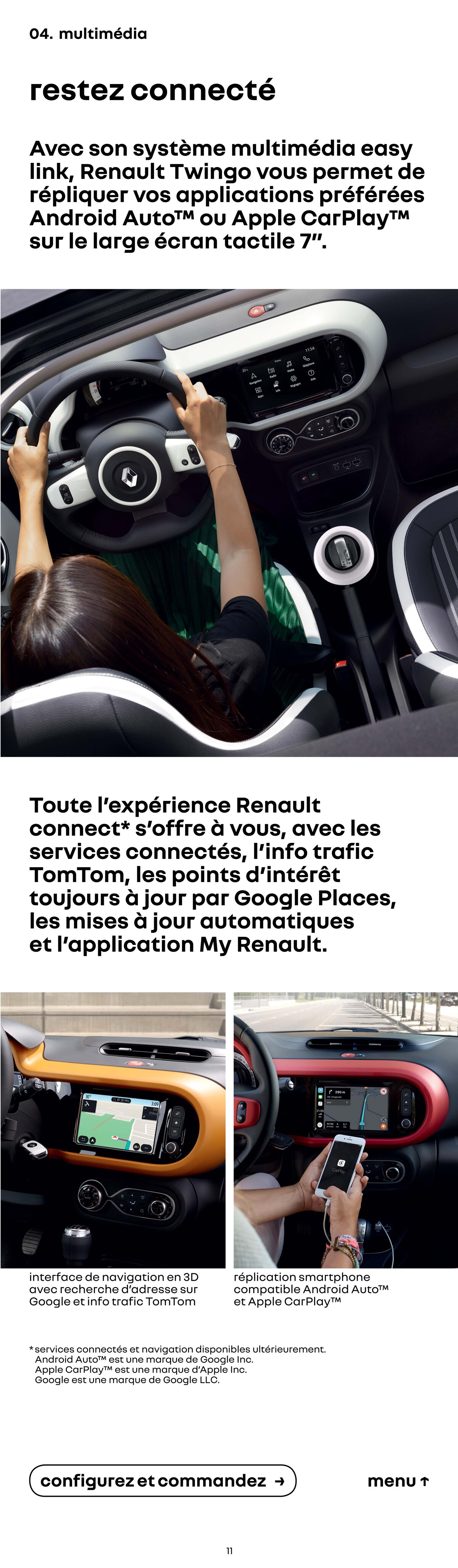 Catalogue Renault Twingo E-Tech 100% Électrique, page 00011