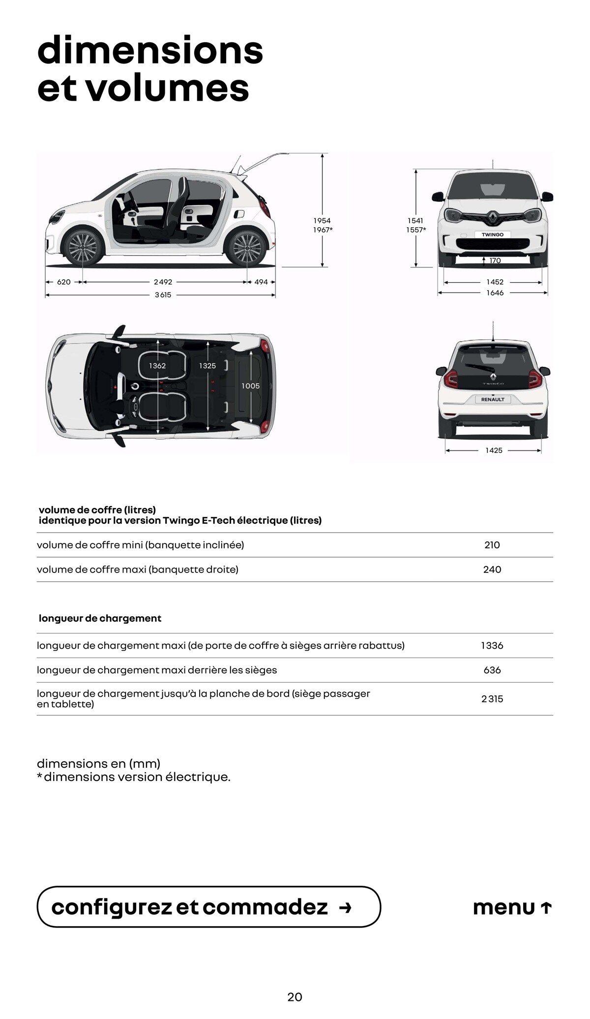 Catalogue Renault Twingo E-Tech 100% Électrique, page 00020