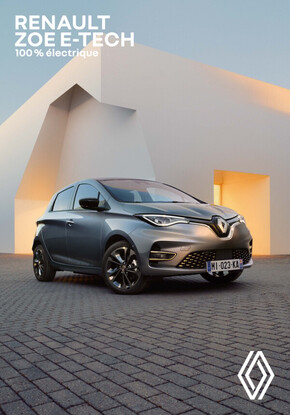 Promos de Auto et Moto à Nice | Renault Zoe E-Tech 100% Électrique sur Renault | 18/05/2023 - 29/02/2024