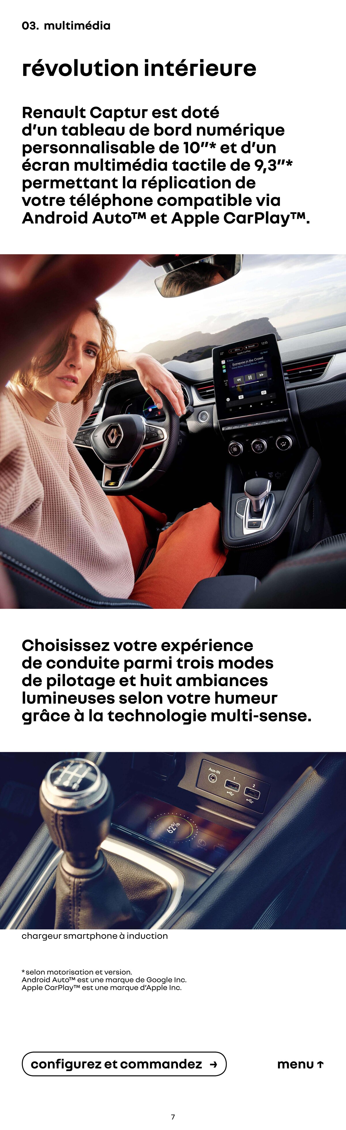 Catalogue Renault Captur, page 00007