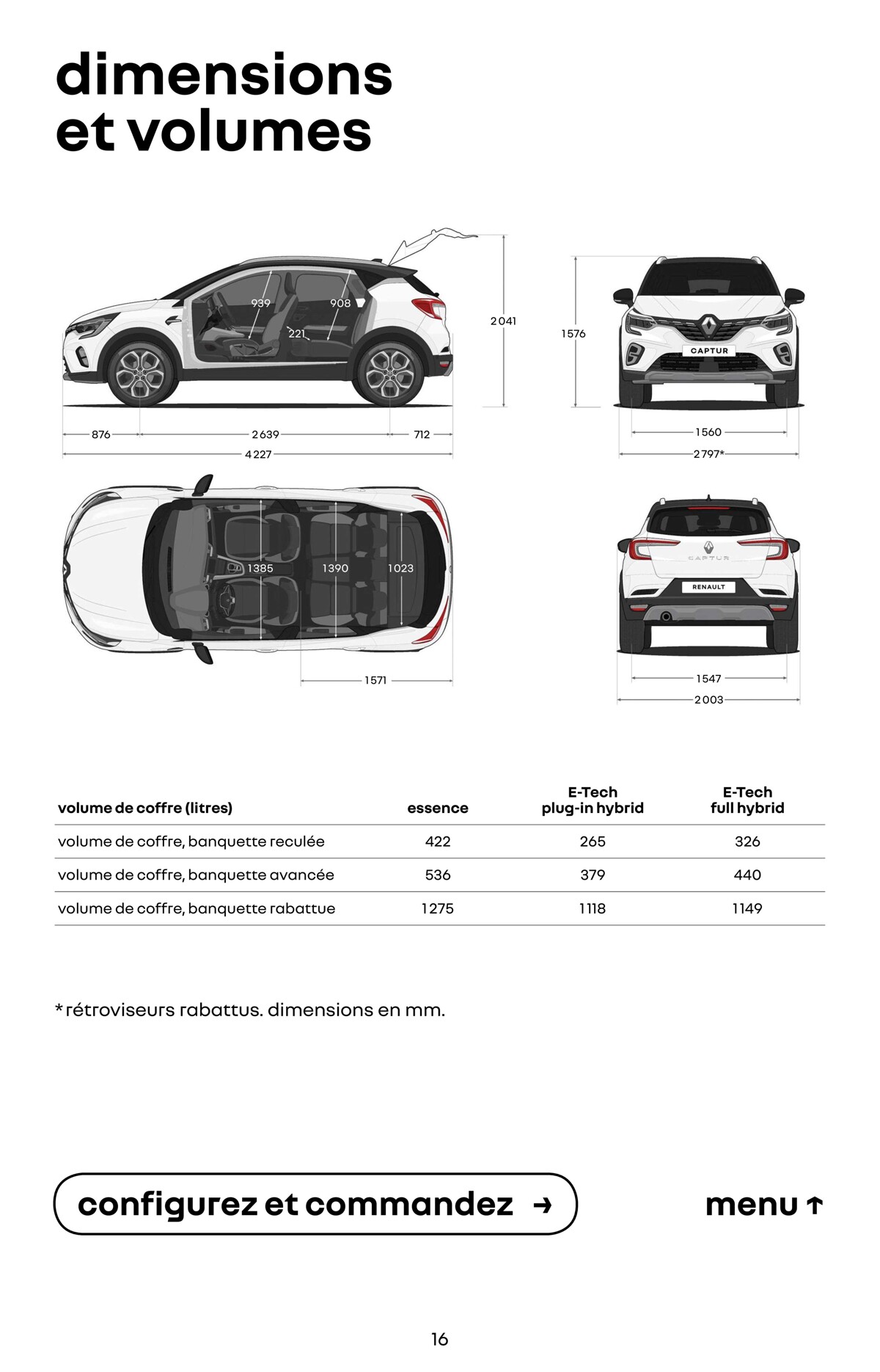 Catalogue Renault Captur, page 00016