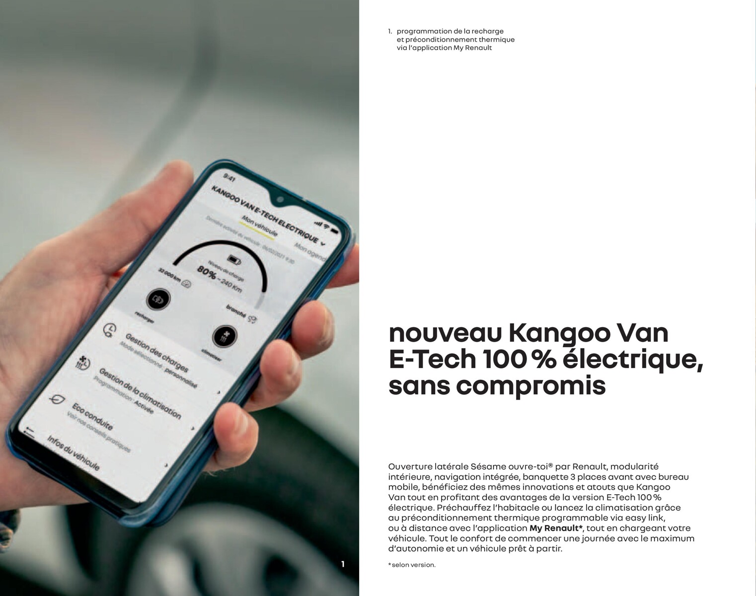 Catalogue Renault Kangoo Van, page 00010
