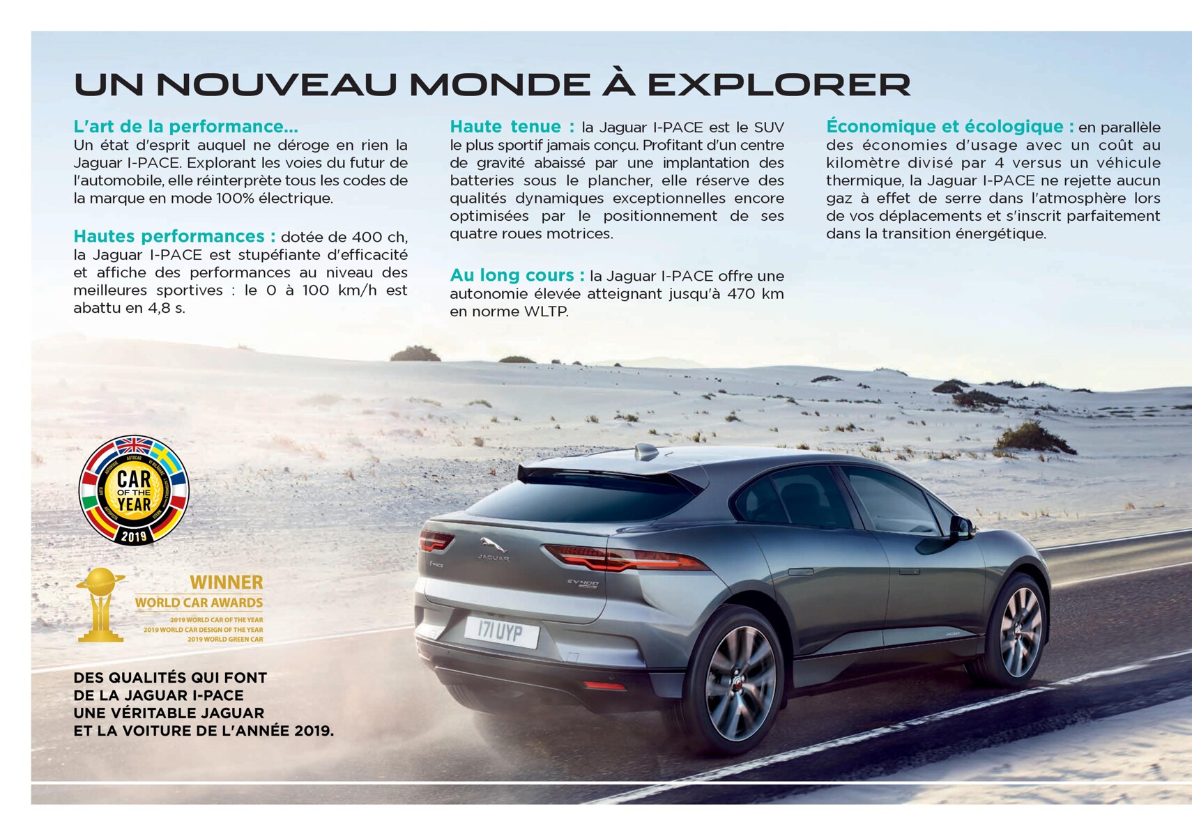 Catalogue  Jaguar I-PACE-UN NOUVEAU MONDE À EXPLORER, page 00002