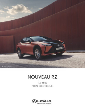 Catalogue Lexus à Bègles | NOUVEAU RZ  | 18/05/2023 - 18/05/2024