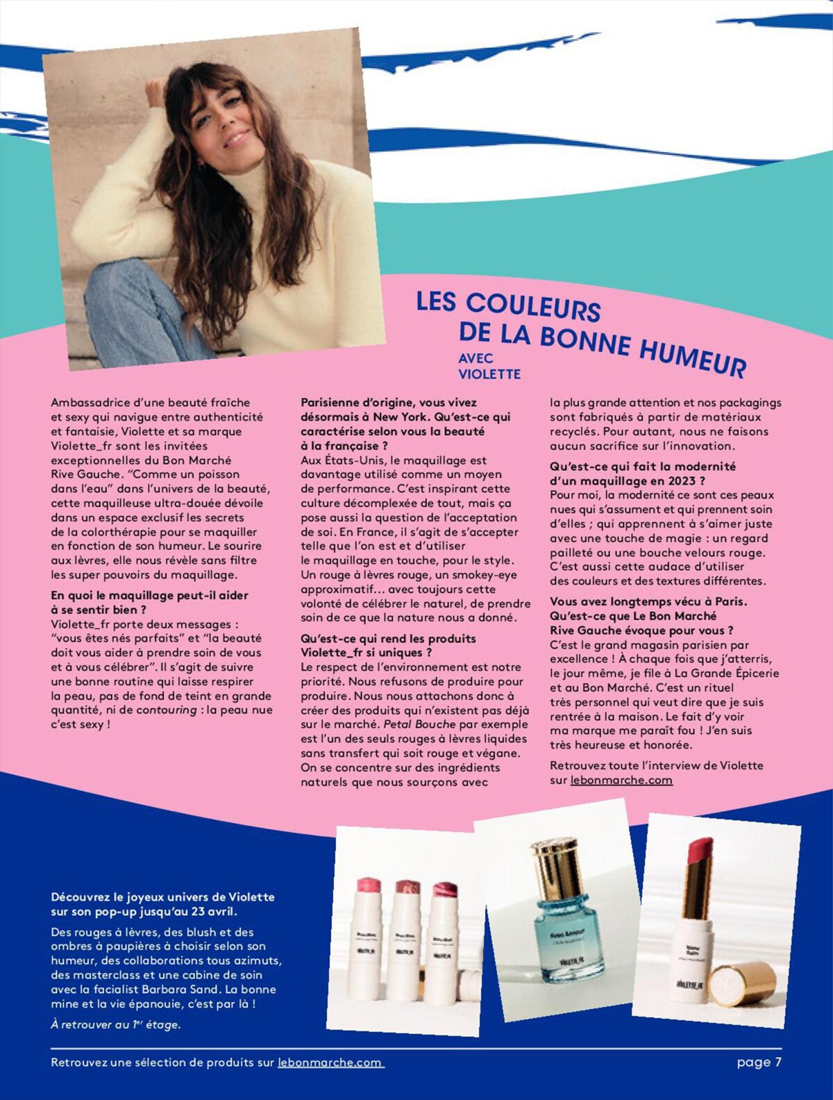 Catalogue La mode,La beaute,La design Printemps/ete 2023, page 00009