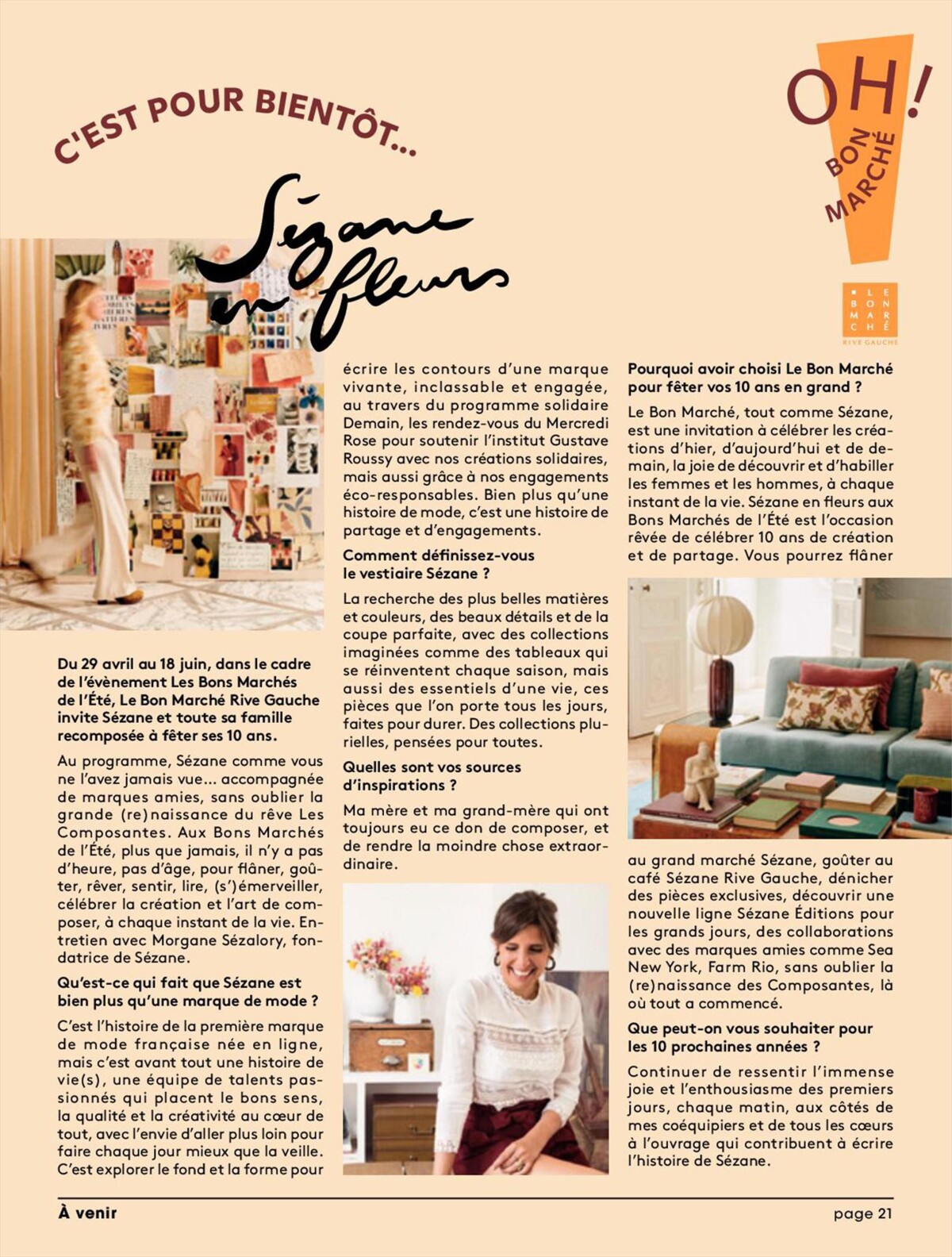 Catalogue La mode,La beaute,La design Printemps/ete 2023, page 00023