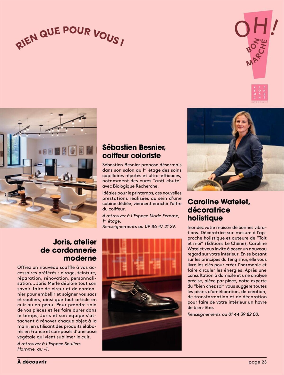Catalogue La mode,La beaute,La design Printemps/ete 2023, page 00025