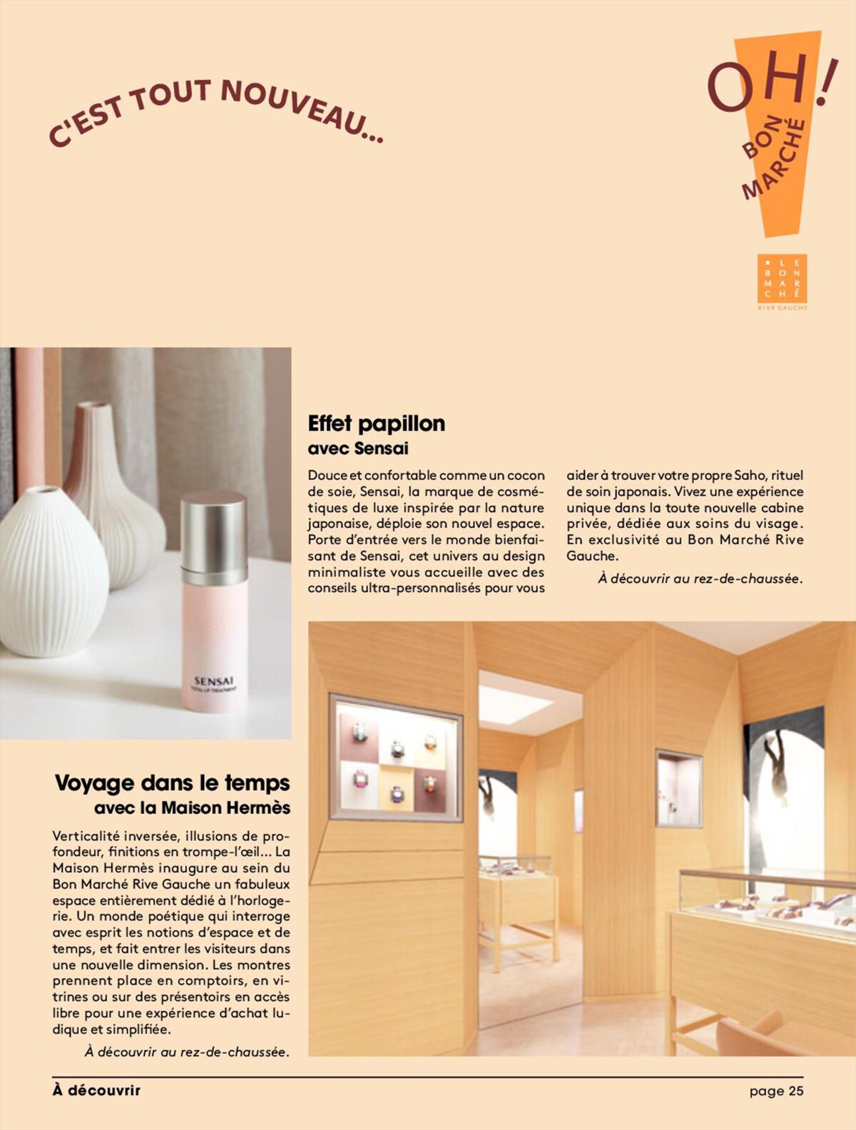 Catalogue La mode,La beaute,La design Printemps/ete 2023, page 00027