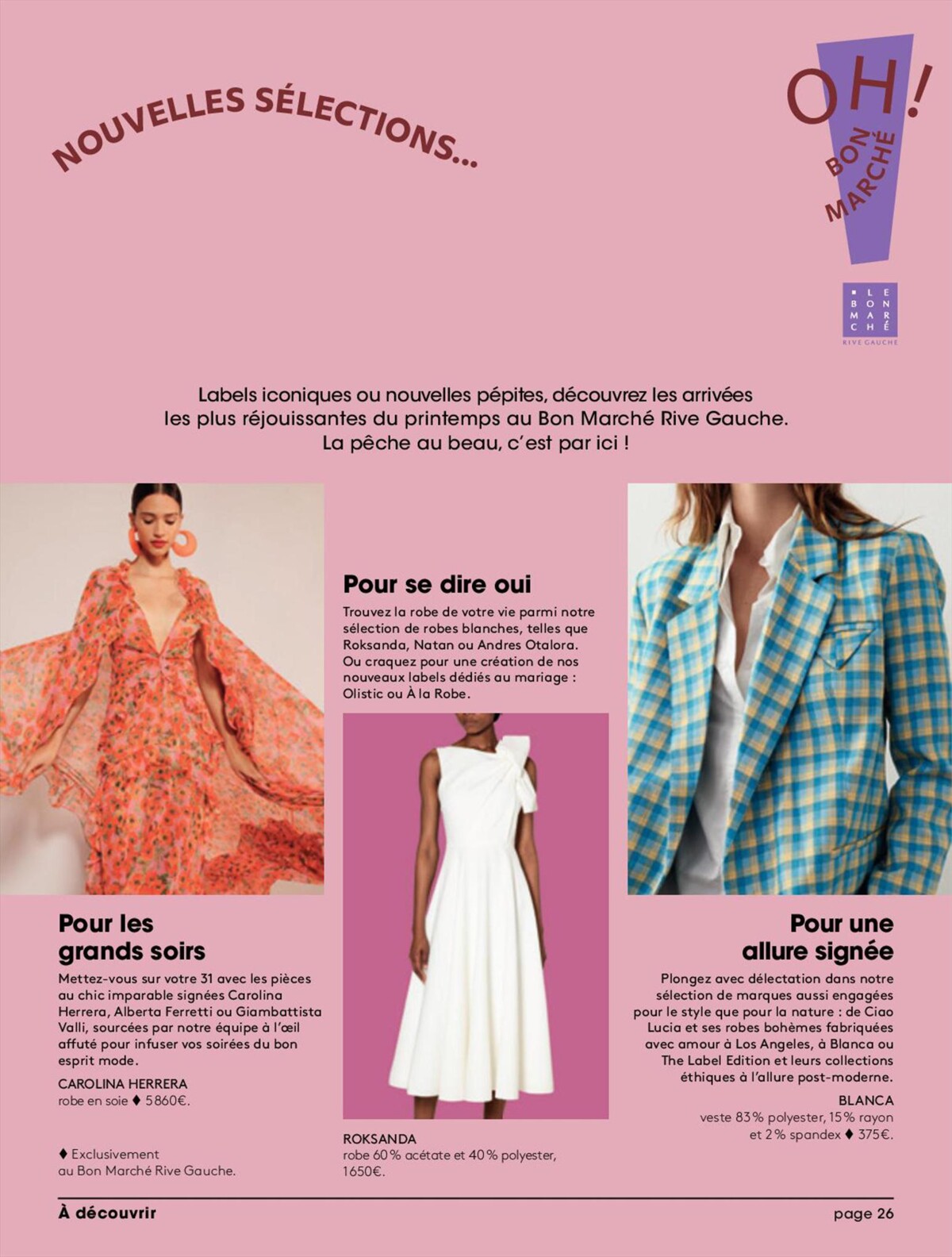 Catalogue La mode,La beaute,La design Printemps/ete 2023, page 00028
