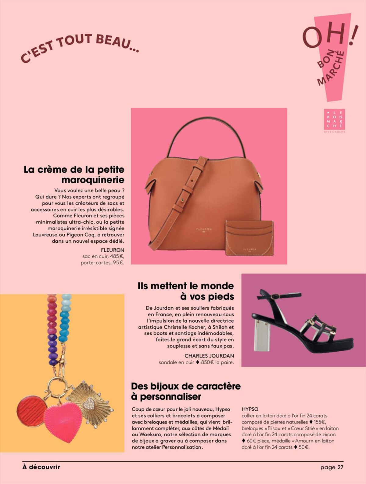 Catalogue La mode,La beaute,La design Printemps/ete 2023, page 00029