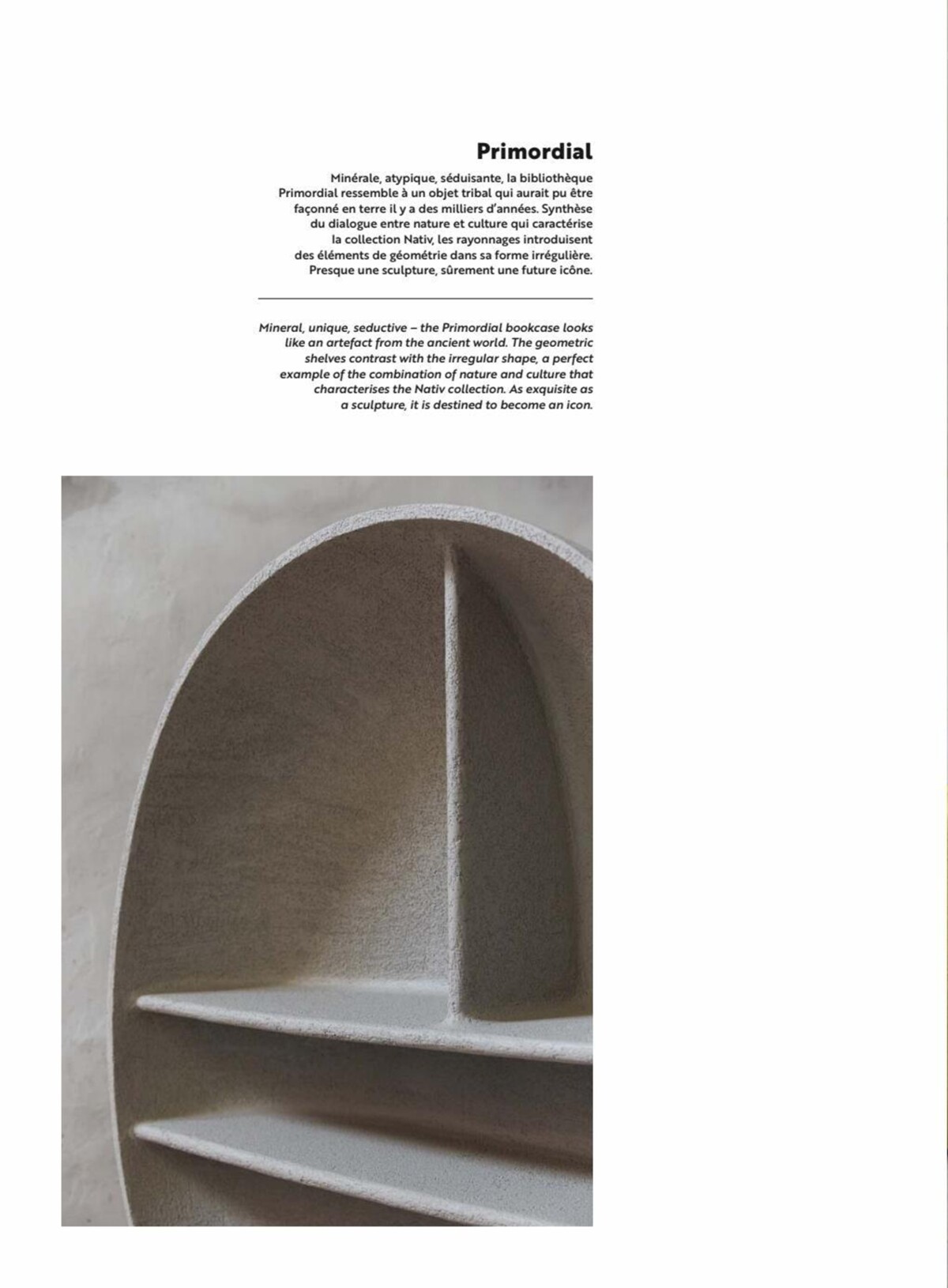 Catalogue Nativ Rapahel Navot - Roche Bobois, page 00018