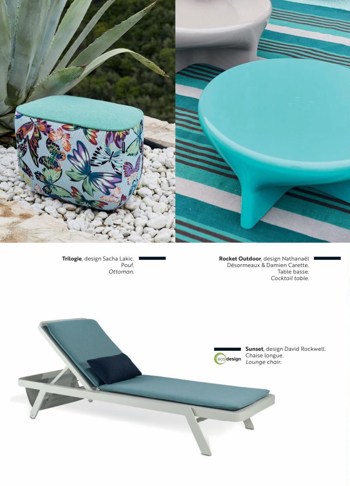 Catalogue Outdoor Collection - Roche Bobois, page 00010