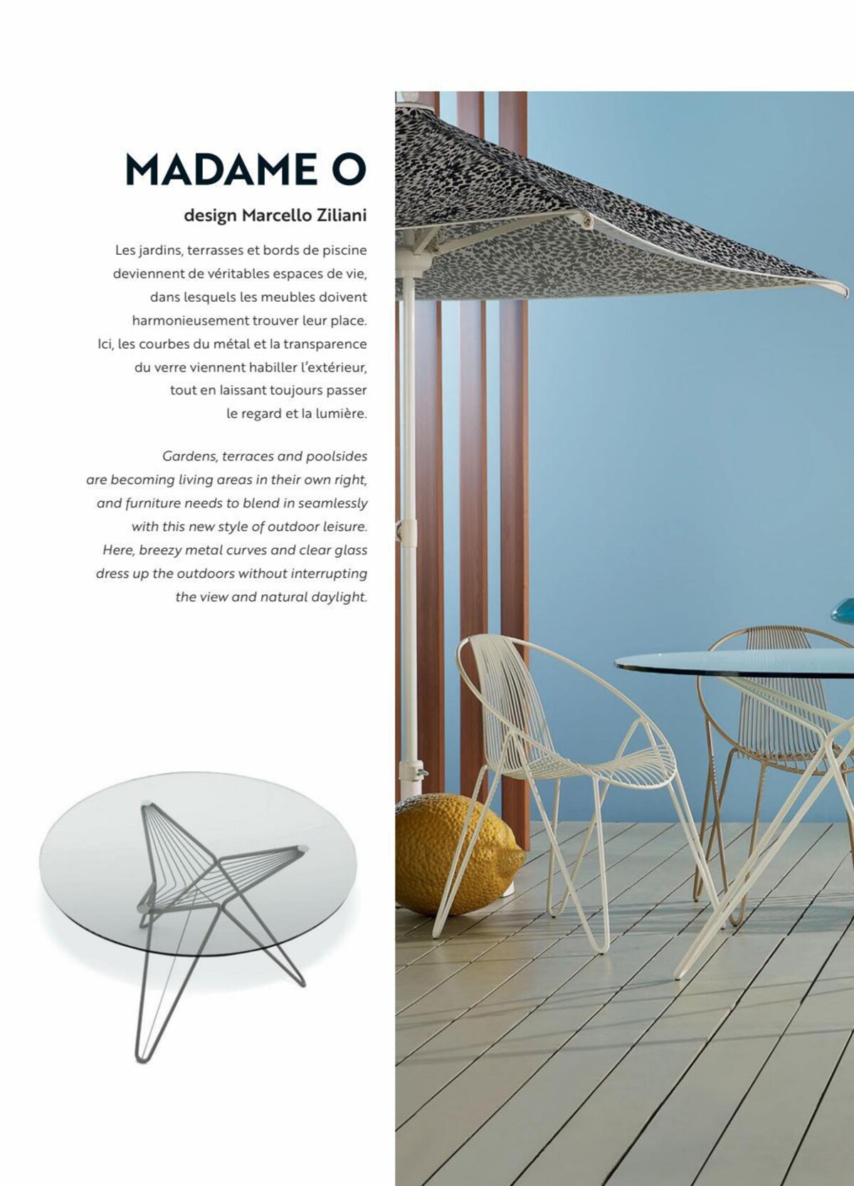 Catalogue Outdoor Collection - Roche Bobois, page 00028