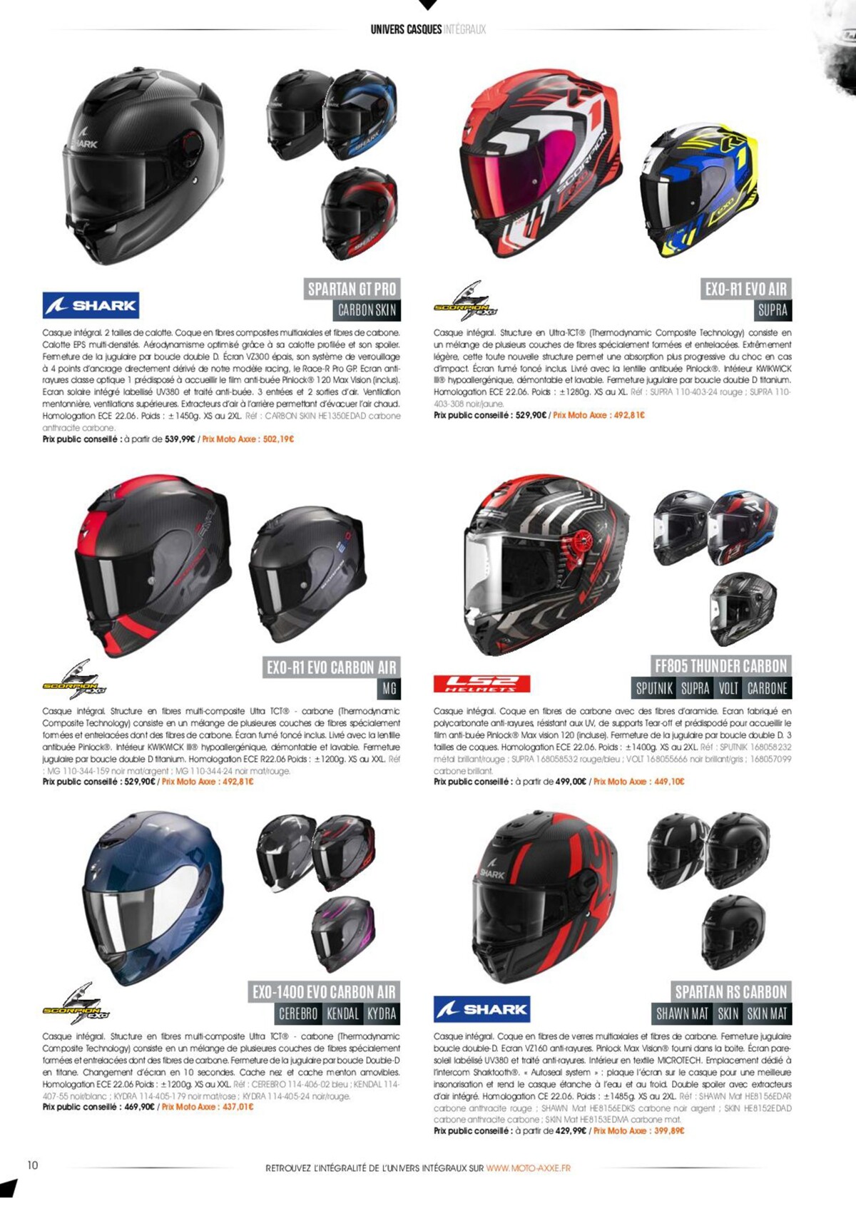 Catalogue Catalogue Moto Axxe 2023, page 00010