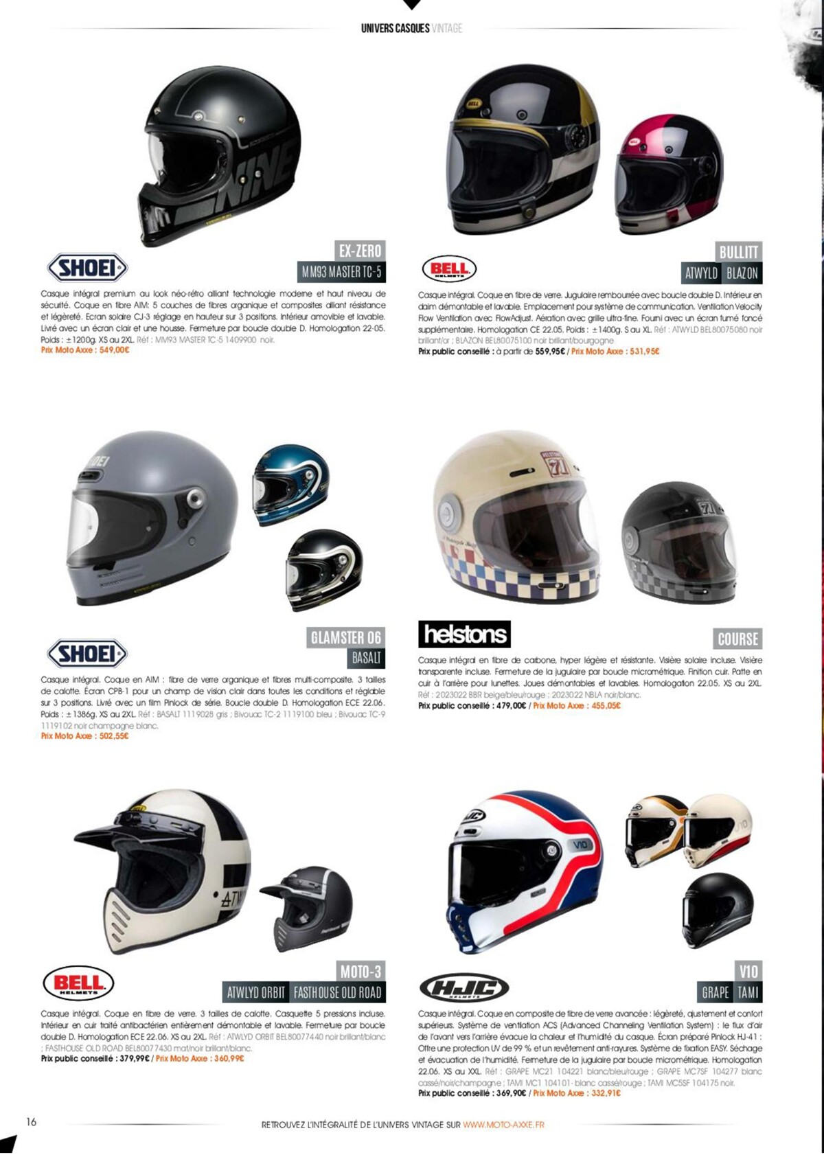 Catalogue Catalogue Moto Axxe 2023, page 00016