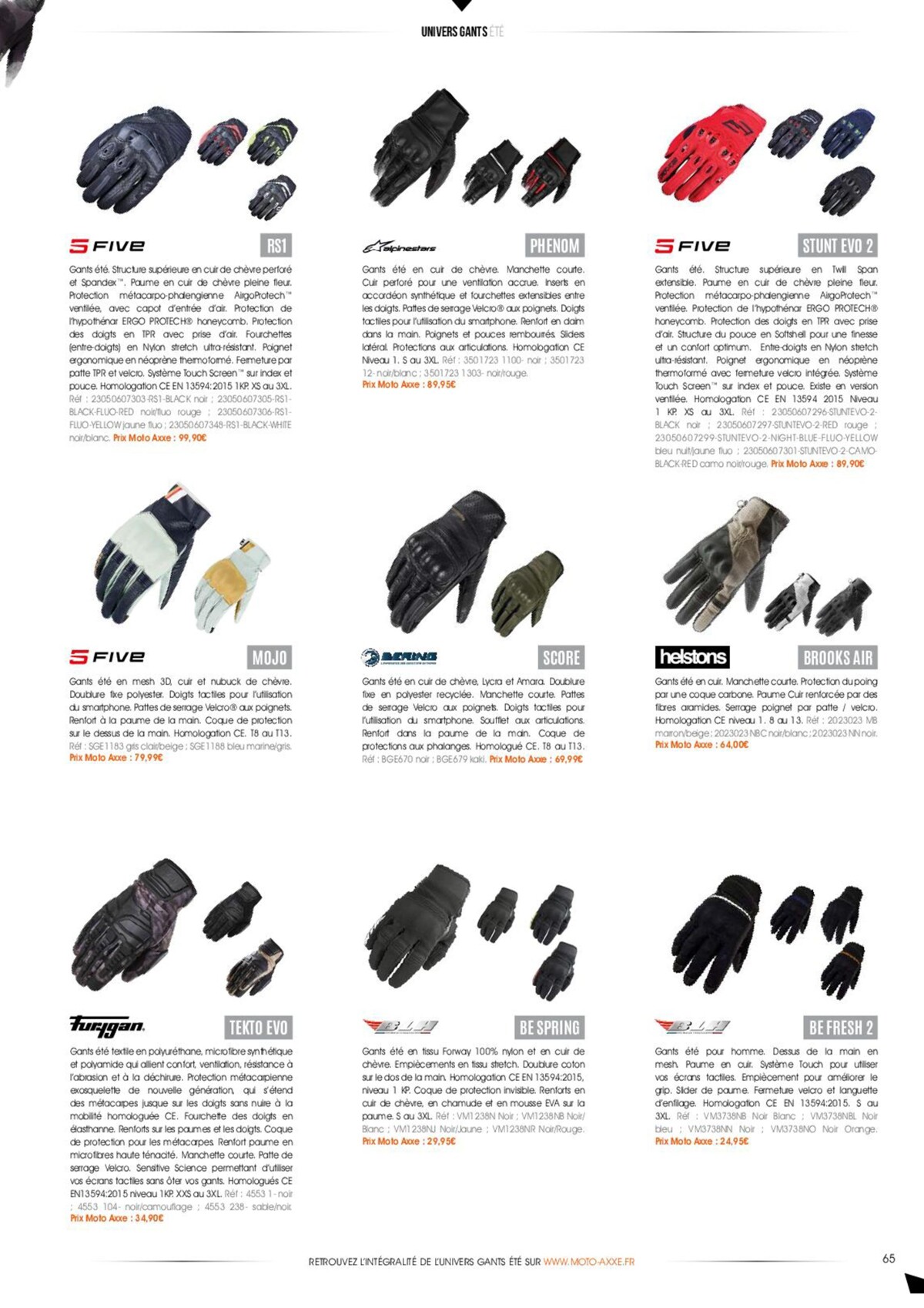 Catalogue Catalogue Moto Axxe 2023, page 00065