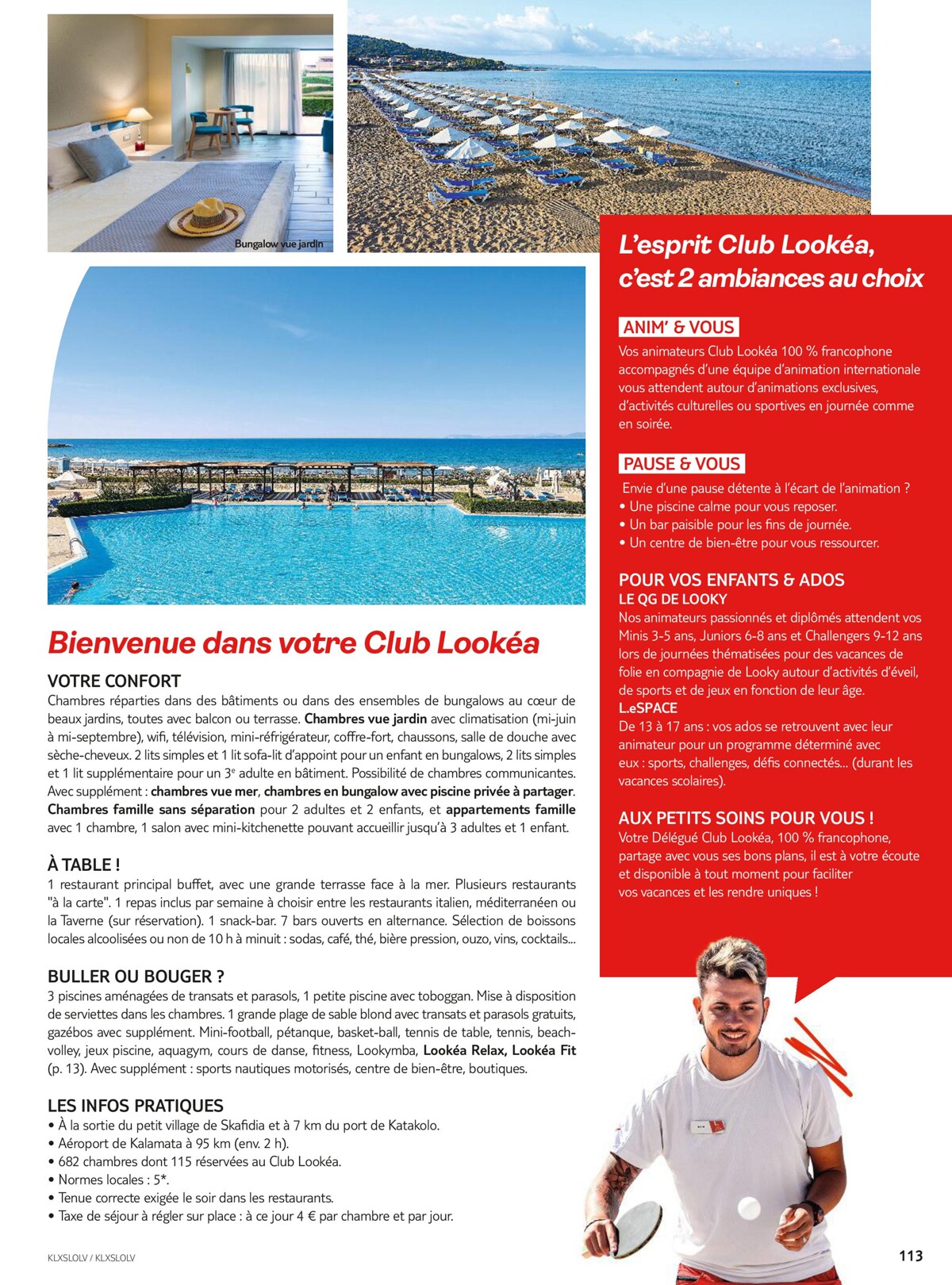 Catalogue Brochure TUI Clubs Collection Eté 2023, page 00115