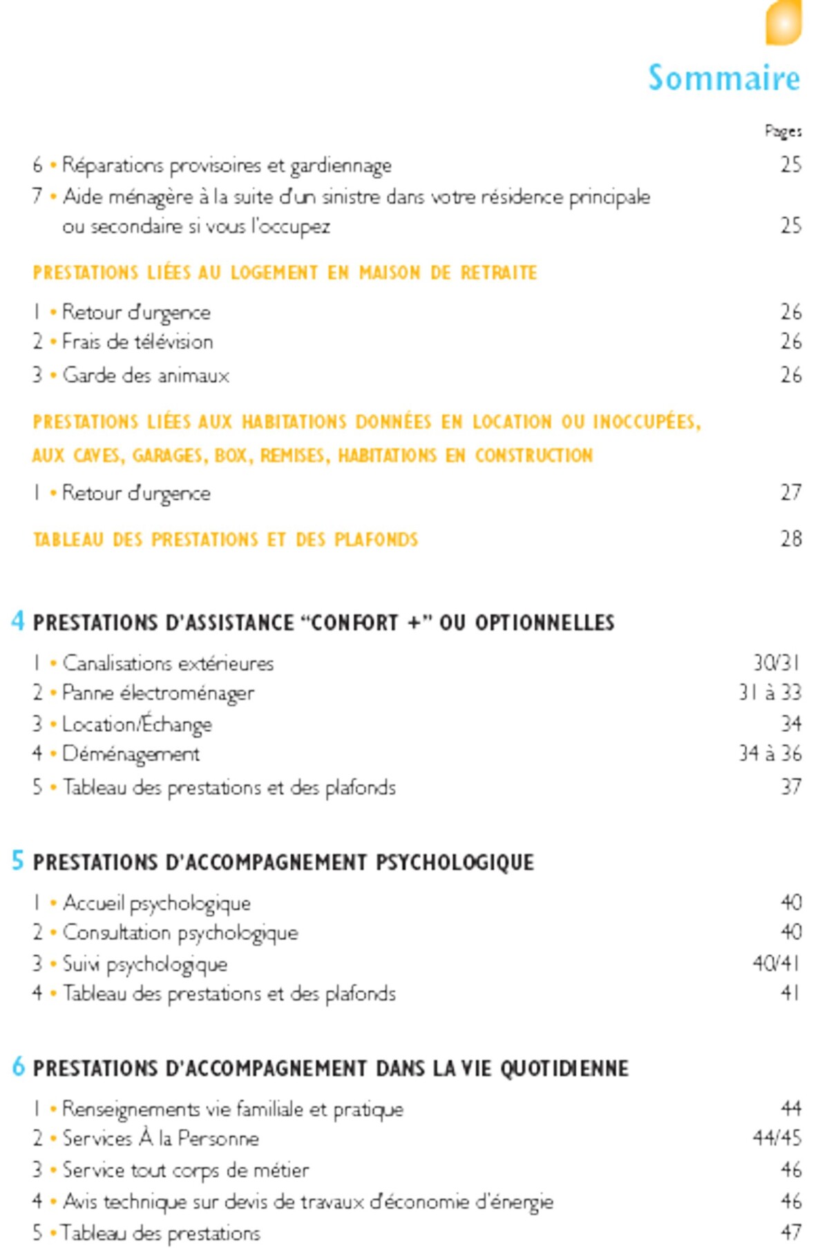 Catalogue Convention d’Assistance à domicile et aux personnes, page 00007