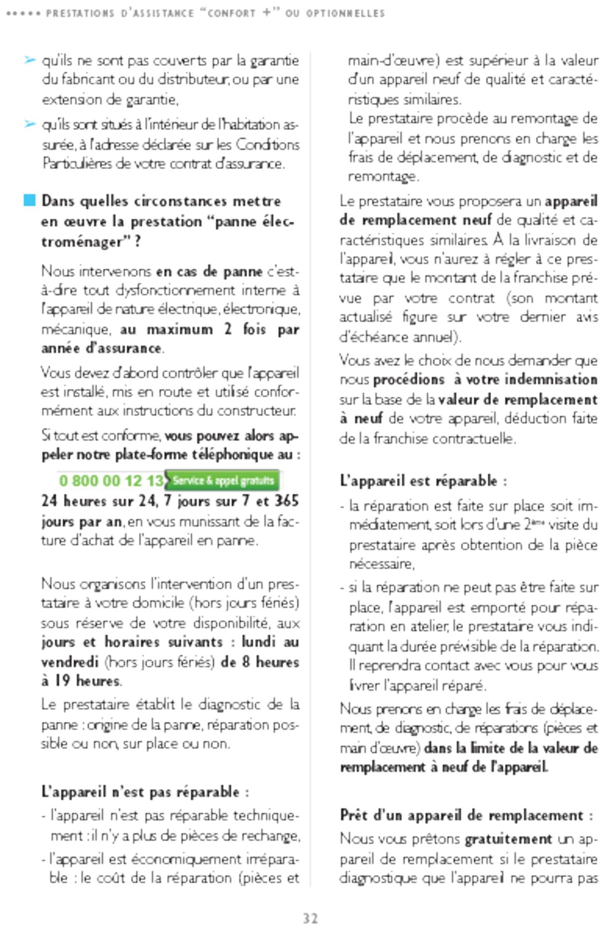 Catalogue Convention d’Assistance à domicile et aux personnes, page 00028