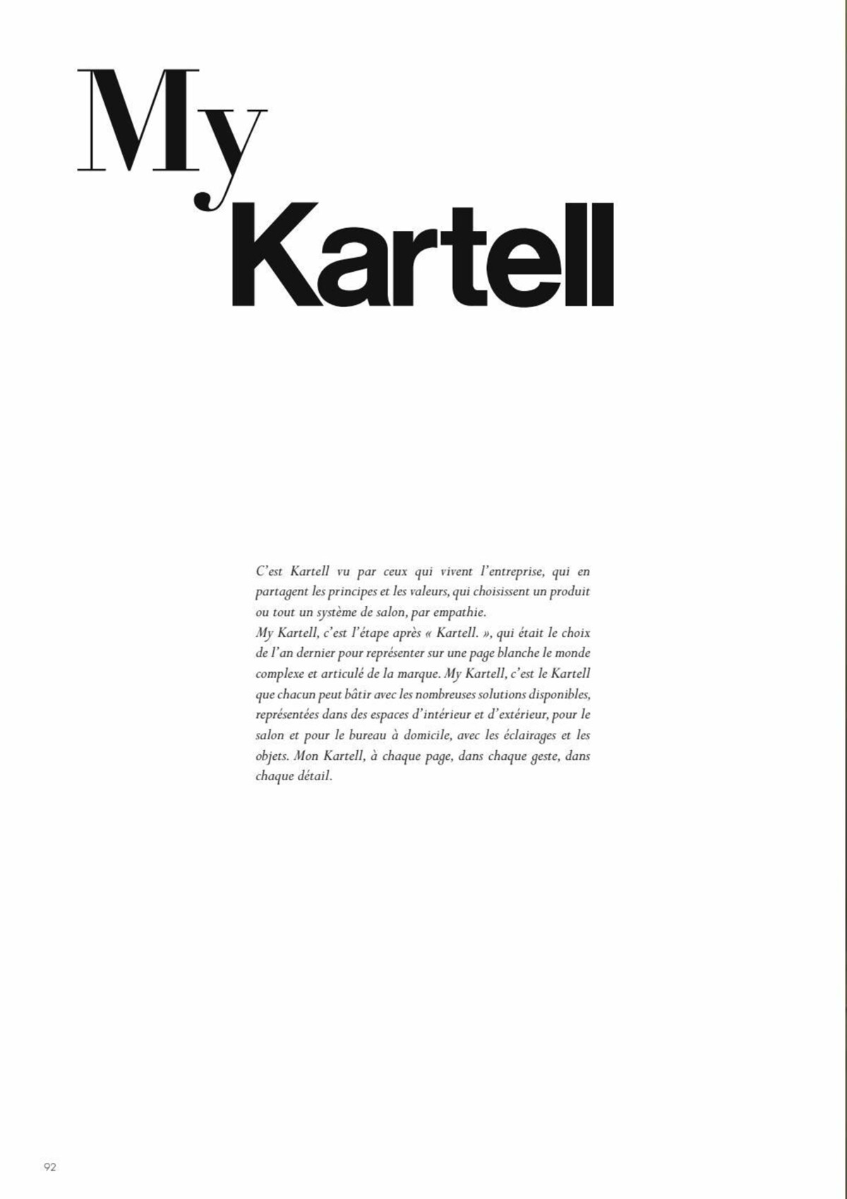 Catalogue 2023 KARTELL, page 00092