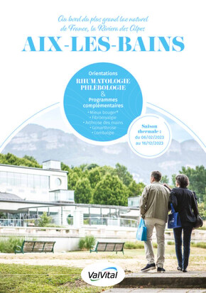 Promos de Santé et Opticiens à Paris | Valvital-Brochure-Aix 2023 sur ValVital | 23/05/2023 - 16/12/2023
