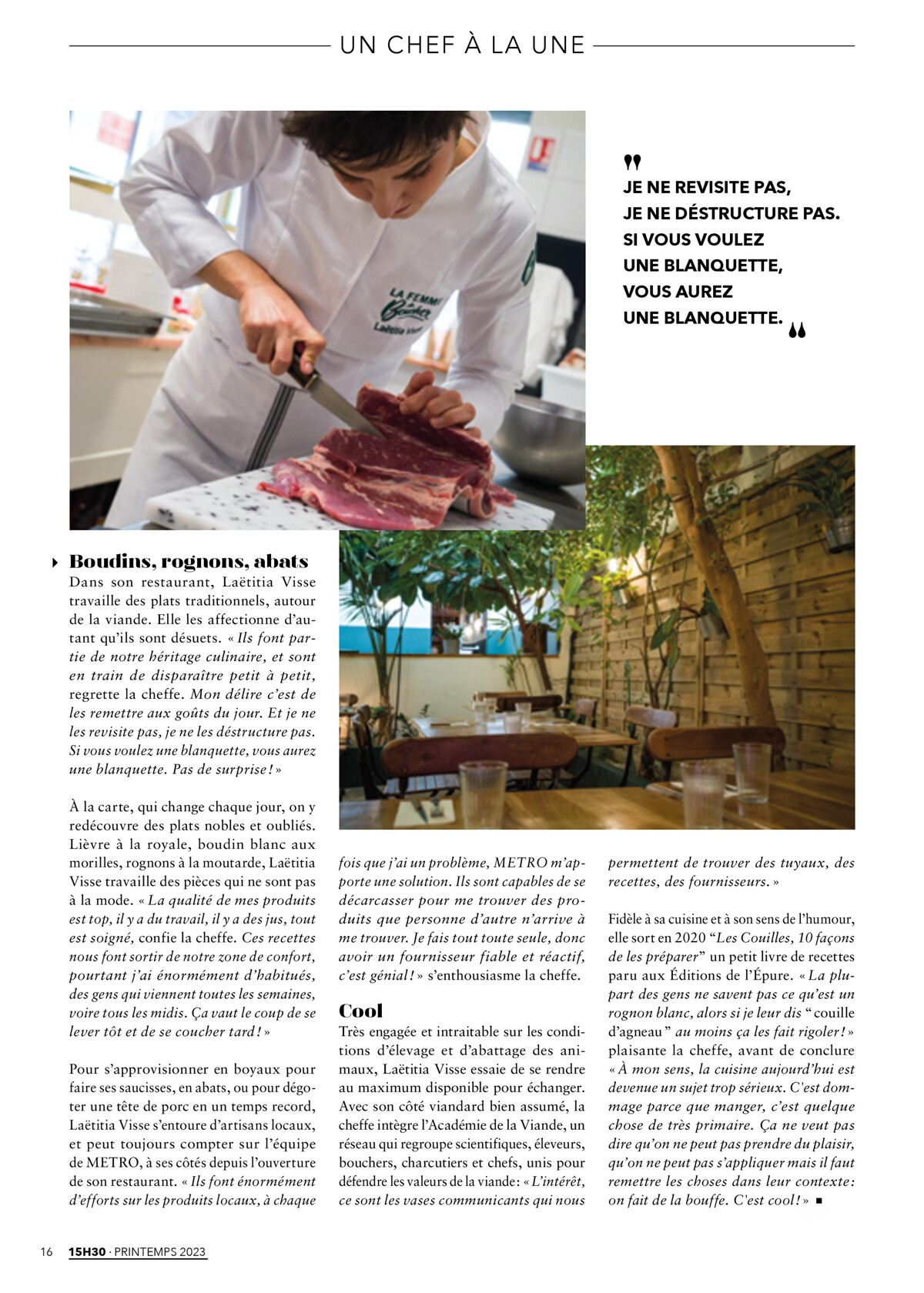 Catalogue Metro Magazine 15h30 N°5, page 00016