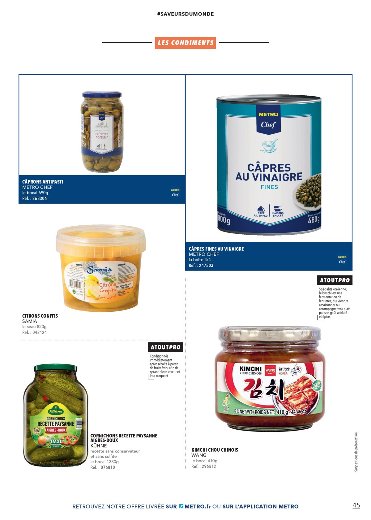 Catalogue Metro saveurs du monde, page 00045