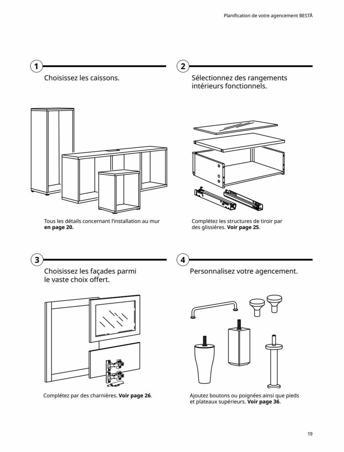 Catalogue Rangements BESTÅ 2023, page 00019