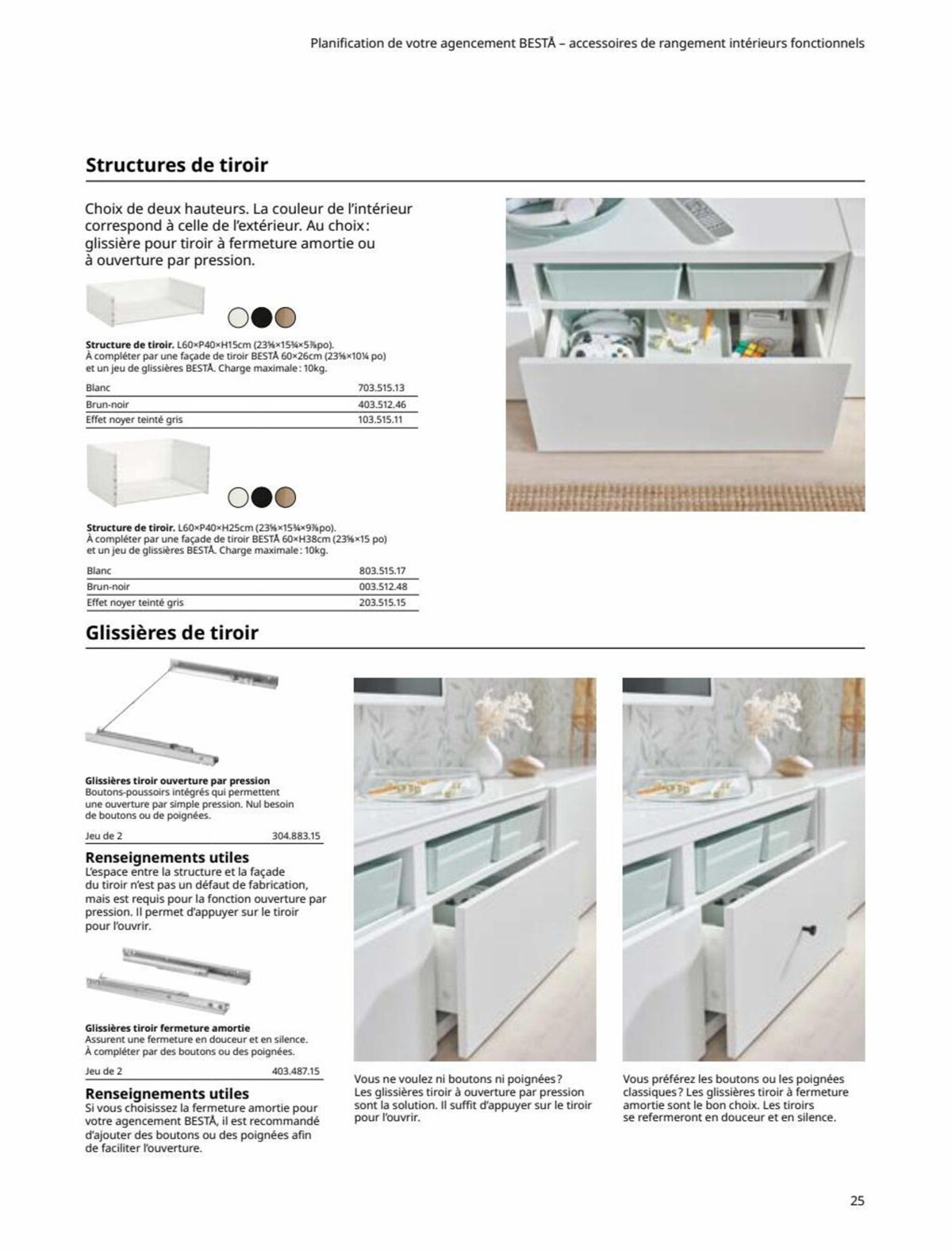 Catalogue Rangements BESTÅ 2023, page 00025