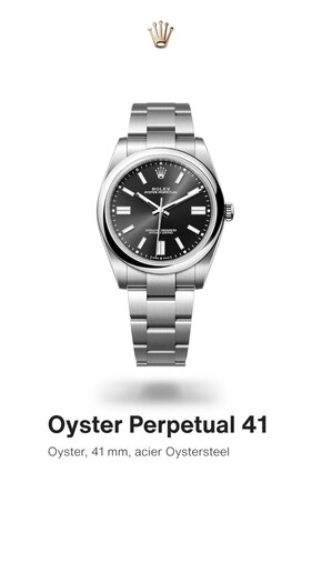 Catalogue Rolex à Paris | Oyster-Perptual 41 - Rolex | 26/05/2023 - 26/05/2024