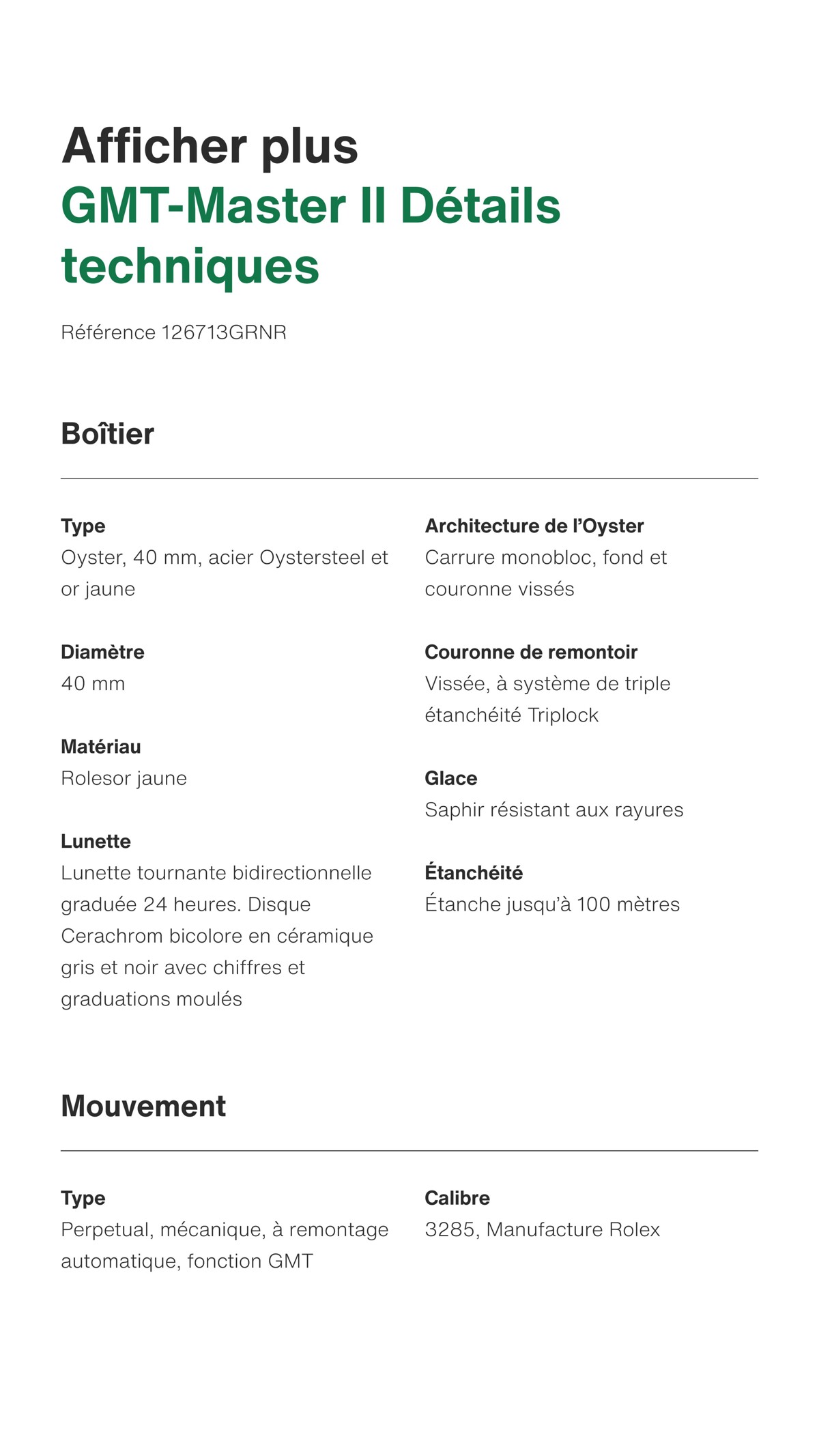 Catalogue Gmt-Master - Rolex, page 00009