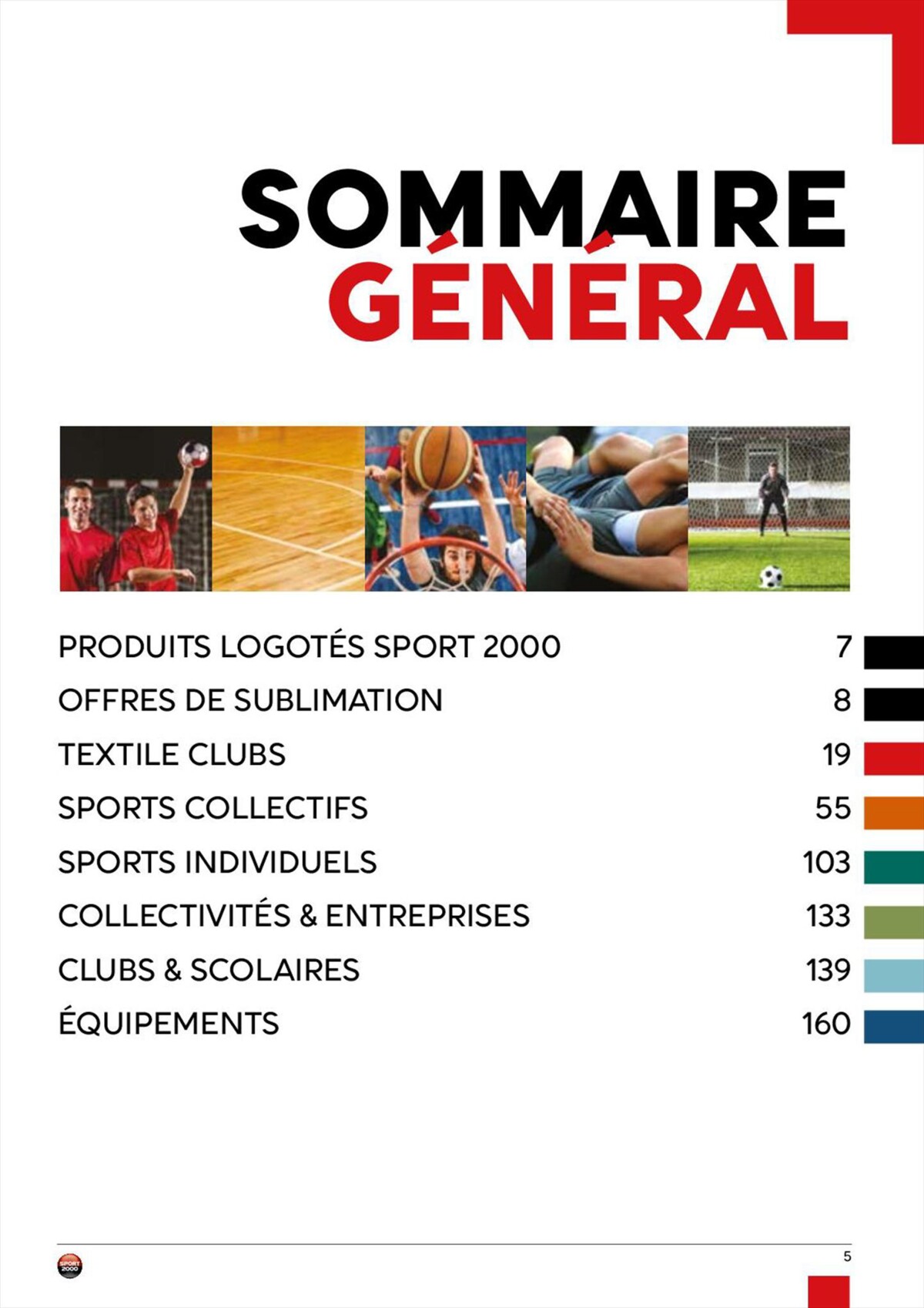 Catalogue Catalogue Sport 2000, page 00005
